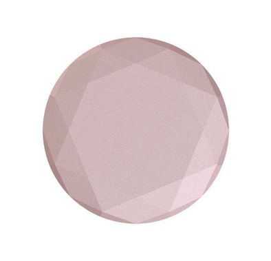 Nuckees 3D Metal Gem Stand & Grip w/ Snug-hug Technology Compatible for Smartphones - Reusable & Magnetic Mount Friendly Kickstand - 360° Viewing - 4-way Locking Stand - Rose Gold