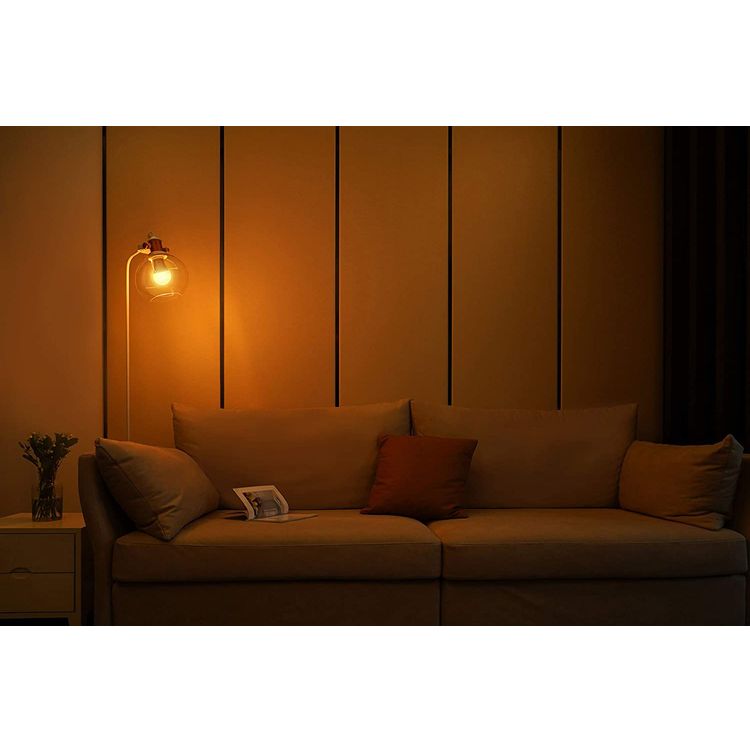 مصباح LED الذكي Xiaomi Mi، نوع مصباح LED، عمر خدمة 25000 ساعة، درجة حرارة اللون 2700 كلفن، تدفق 40–810 لومن، عناصر تحكم ذكية - أبيض
