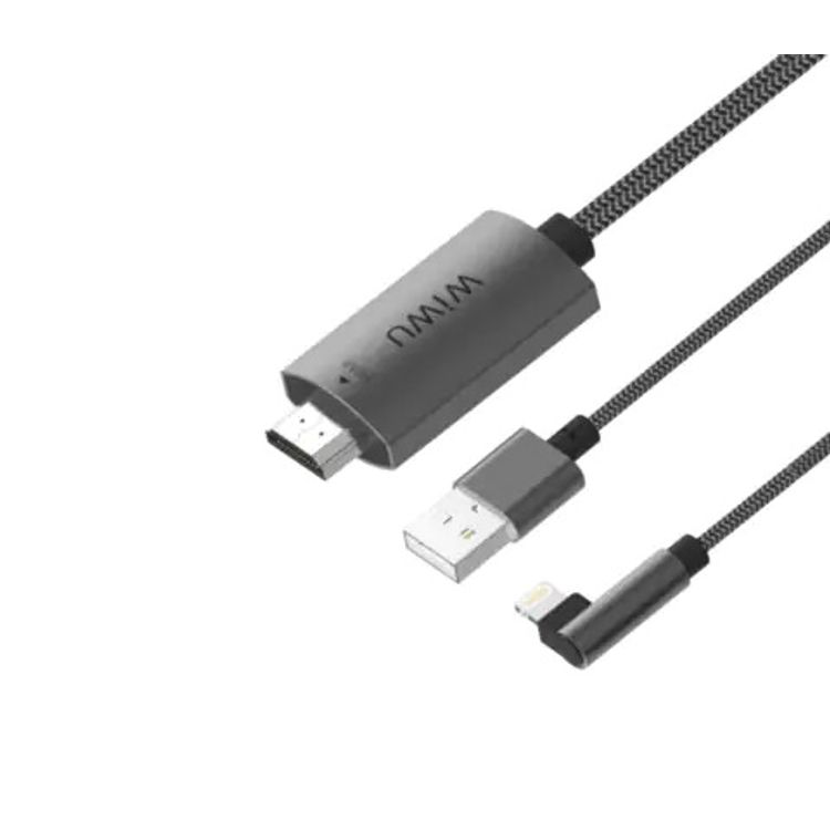 HDTV Adapter Wiwu Lightning HDTV Adapter - Black