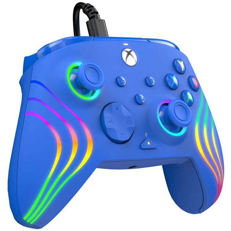 PDP Xbox Series X Afterglow Wired Controller - Wave Blue