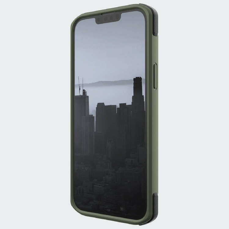 X-Doria Raptic Secure Built For MagSafe Compatible with iPhone 14 Plus - Moss Green