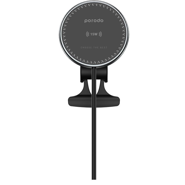 Porodo 3 in 1 Magnetic 15W Wireless Car Charger Mount with 20W PD Car Charger