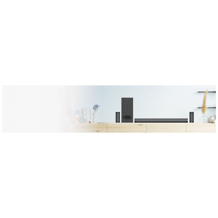 Powerology Immersive Audio 5.1Ch Wireless Soundbar