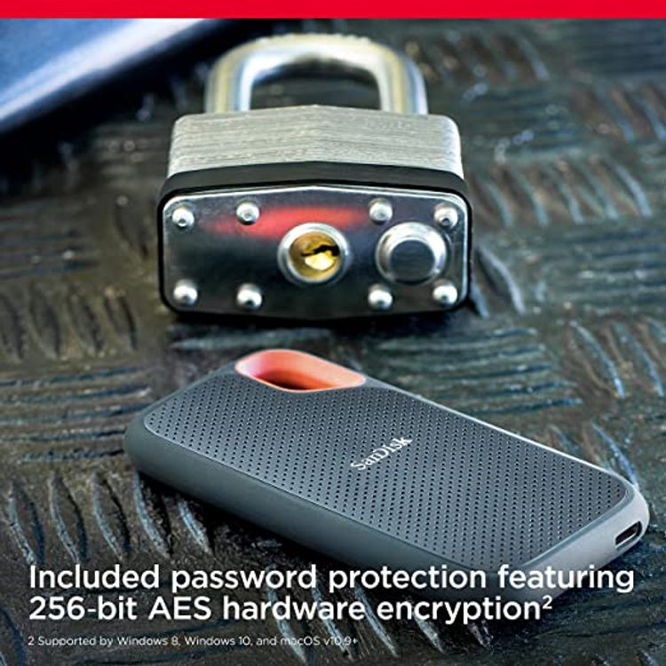 SanDisk Portable 1TB  SSD  - Up to 1050MB/s