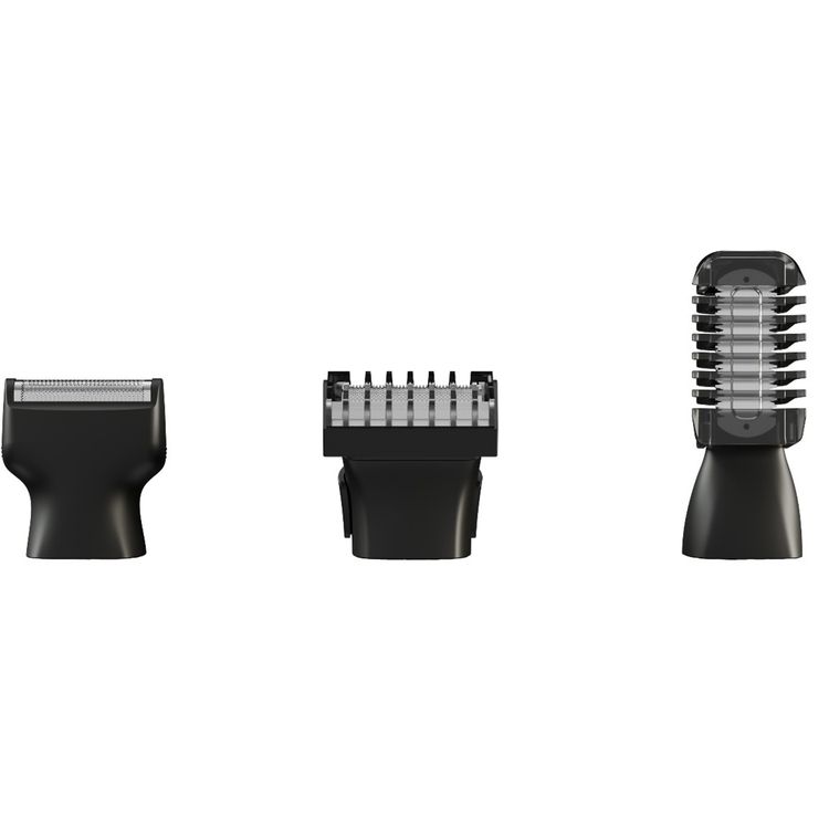 Green Lion 3-in-1 Expert Hair Trimmer & Shaver, 1.5 Hours Working Time, 1-10 mm Adjustable Comb, Corded & Cordless Use, Travel Lock, Digital Display, 600mAh Battery, 5W Power - Gray