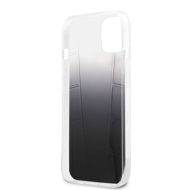 CG MOBILE Mercedes Benz Gradient Embossed 2 Case Compatible for iPhone 13 Pro Max (6.7") Easy Access to All Ports, Anti-Scratch, Shock Absorption & Drop Protection Back Cover Suitable with Wireless Charging Officially Licensed