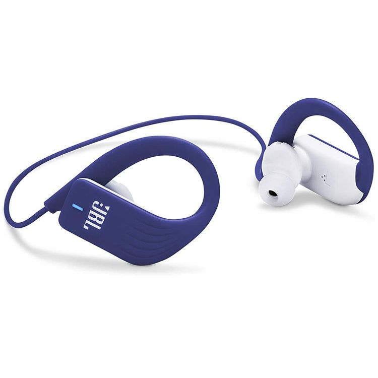 JBL Endurance Sprint Waterproof Wireless In-Ear Sport Headphones With Touch Controls, 8 Hours Playtime, Magnetic Hook Design with Hands-free Calls - Blue