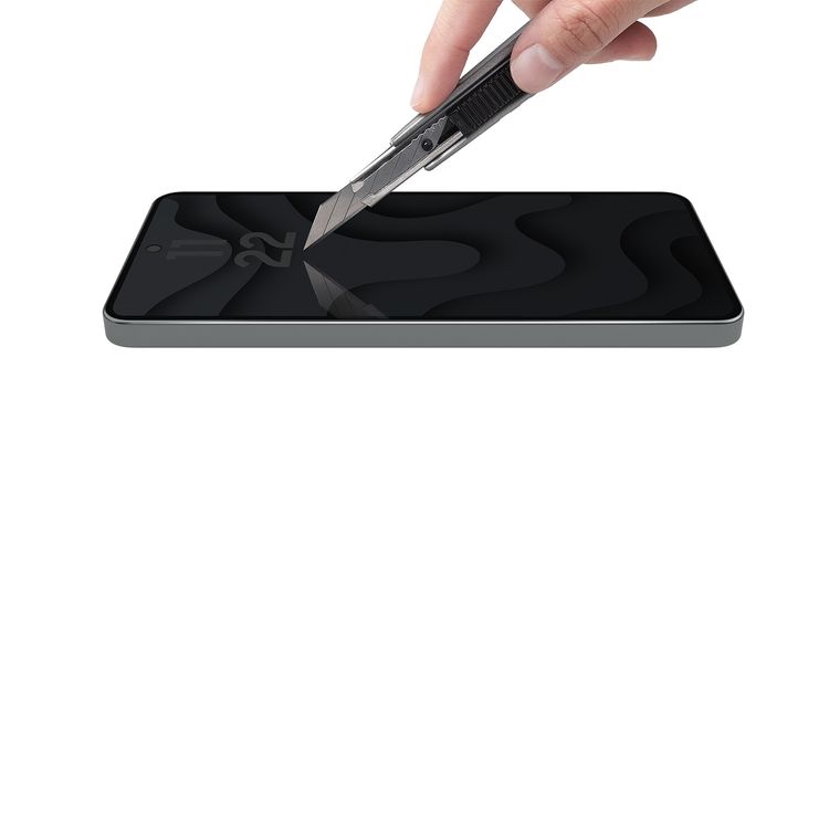 Levelo UltraVision Privacy Screen Protector for Samsung S26 Plus, Anti-Fingerprint Coating, 9H Hardness, Anti-Reflective Coating, 0.25mm Thickness, Oleophobic Coating - Black