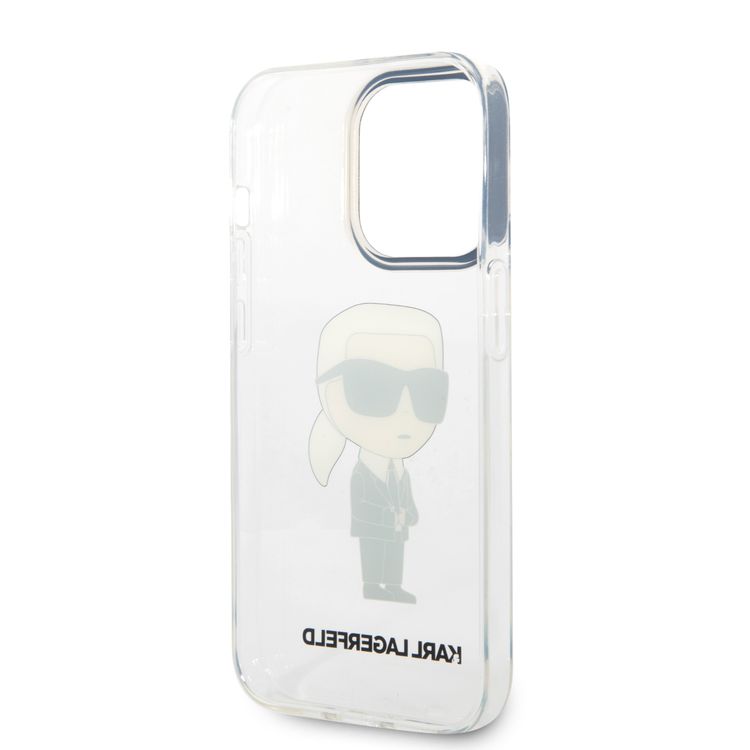 Karl Lagerfeld Hard Case IML NFT Ikonik iPhone 14 Pro Max - Clear