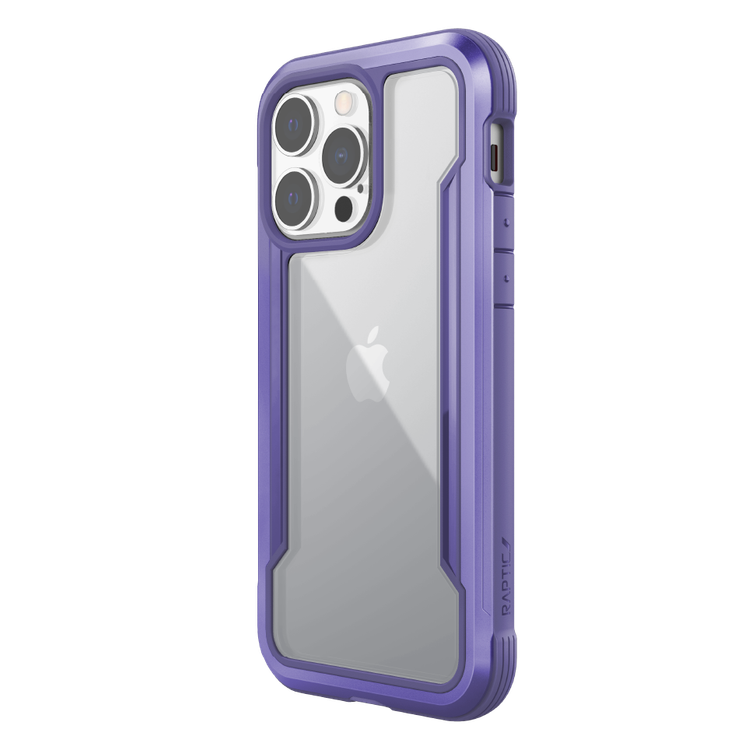 X-Doria Raptic Shield Pro Case with Sleek Design Compatible for iPhone 13 Pro (6.1") Durable Aluminum Frame, Easy Access to All Ports, 10ft Drop Tested, Shock Absorbing