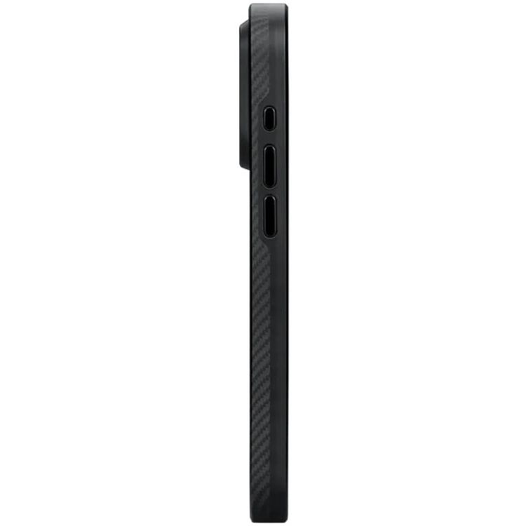 Pitaka iPhone 15 Pro Max For MagEZ Case Pro 4 1500D - Black/Grey Twill