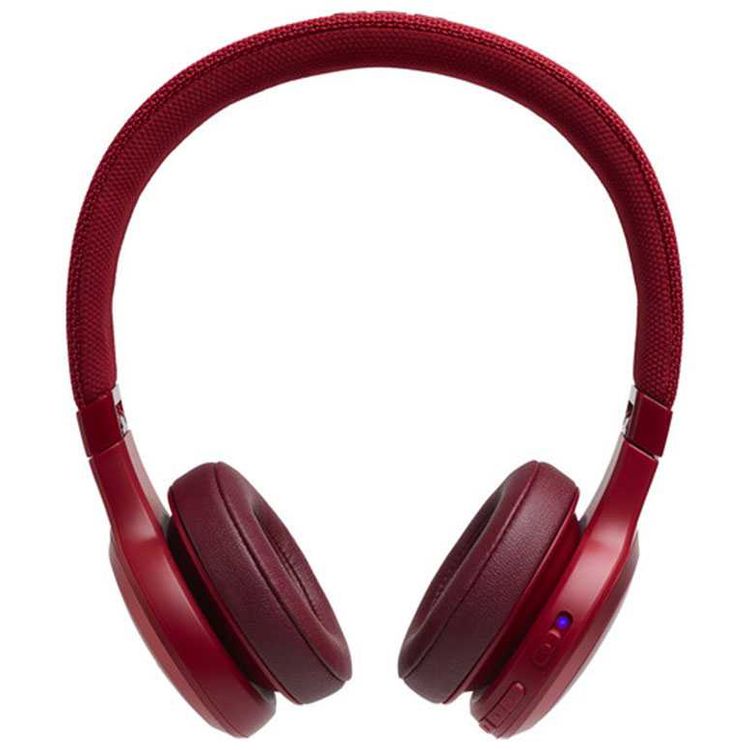 JBL Live 400BT Wireless On-Ear Headphones - Red