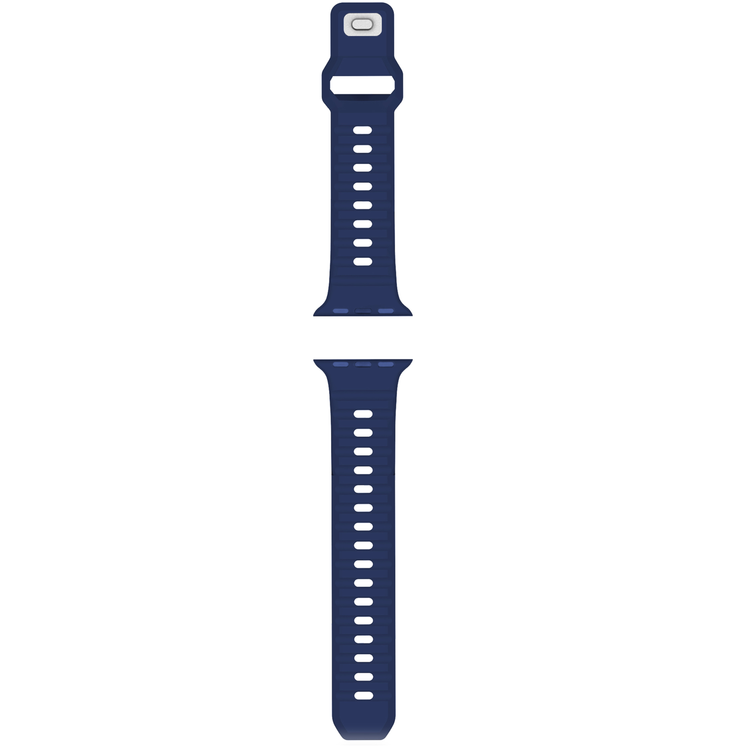 Green Lion Premier Hovel Series Watch Strap for Apple Watch 38/40mm, Pin & Tuck Closure, Adjustable Strap, Easy Installation, Soft & Comfortable Fit - Blue