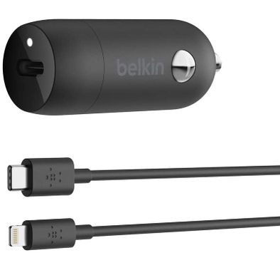 Car Charger Belkin CCA003bt04BK USB-C Car Charger 20W - Black
