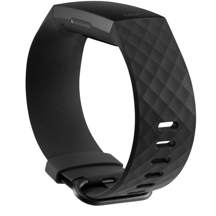 Fitbit Classic Band for Charge 3 or 4 - Black(Large)