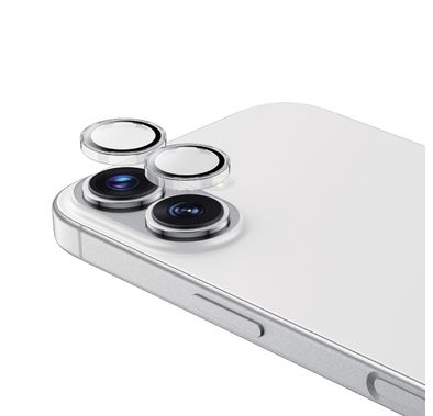 عدسة كاميرا مزدوجة من Green Lion لجهاز iPhone 17، وضوح عالي الدقة، مقاومة للخدش، مقاومة للماء، زجاج متين بدرجة 9H، طلاء مضاد للوهج، حماية من الكسر، أقصى حماية، امتصاص نانوي، تركيب سهل - شفاف