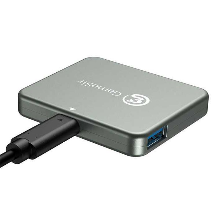 GameSir GTV130 5-Port USB Hub, 5V/2A charger, High Speed Transmission, HDMI Port, Support 4K HD Display, Compact & Light, Convenient to Carry, Support PD Fast Charging