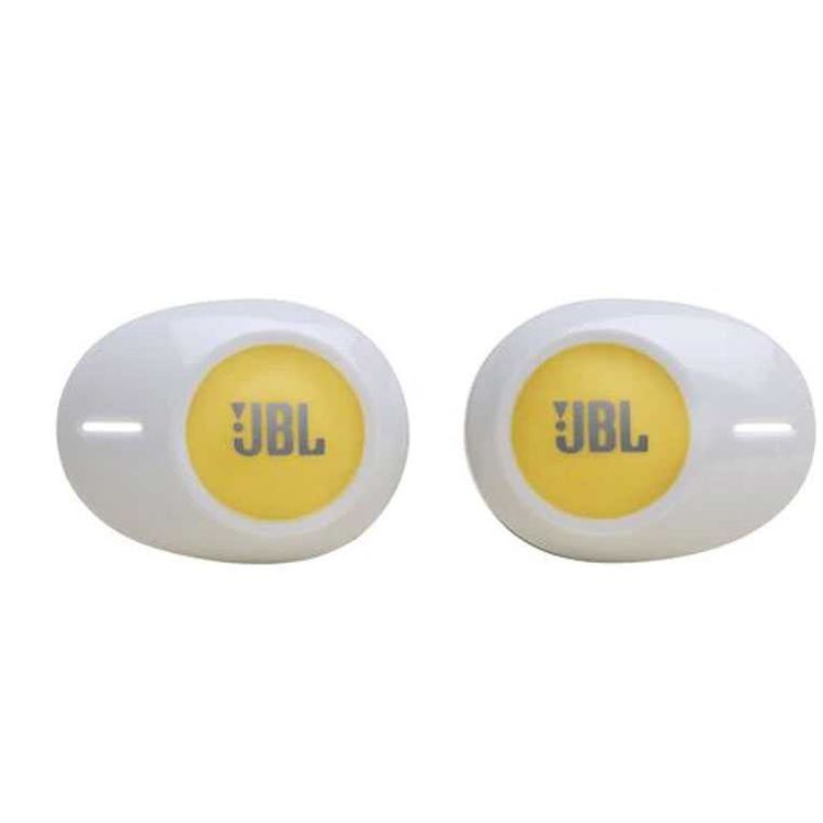 JBL T120TWS True Wireless Bluetooth In-Ear Headphones, Pure Bass Sound, Hands-free Stereo Calls, 16-hours Playtime - Yellow