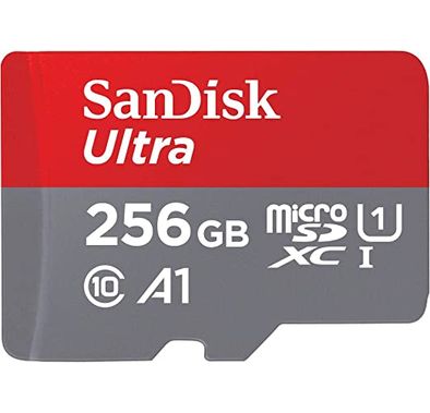 SanDisk 256GB Ultra microSDXC UHS-I Card A1 Class 10 120MB/s