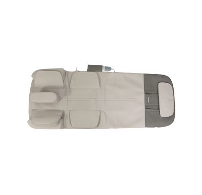 Porodo Lifestyle Full Body Massage Mat with Smart Heat & Multiple Massage Modes, Vibration Massage, Airbag Kneading, 200cm Maximum Height, 48W Rated Power - Gray
