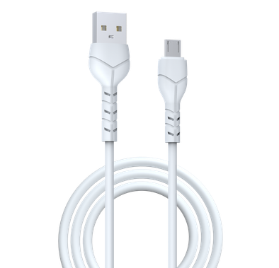 Devia 351129-WH Kintone Series Micro USB Cable V2 1m 2.1A - White