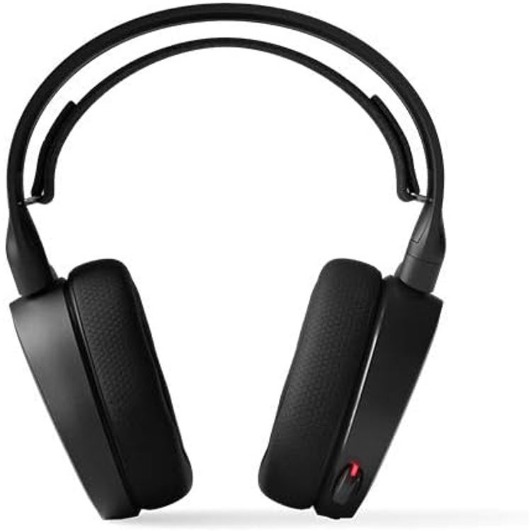 SteelSeries Arctis 5 (2019 Edition) RGB Illuminated Gaming Headset with DTS Headphone: X 7.1 Surround for PC, PlayStation 4, VR, Android and iOS, USB or 4-Pole 3.5mm - Black (PS4)