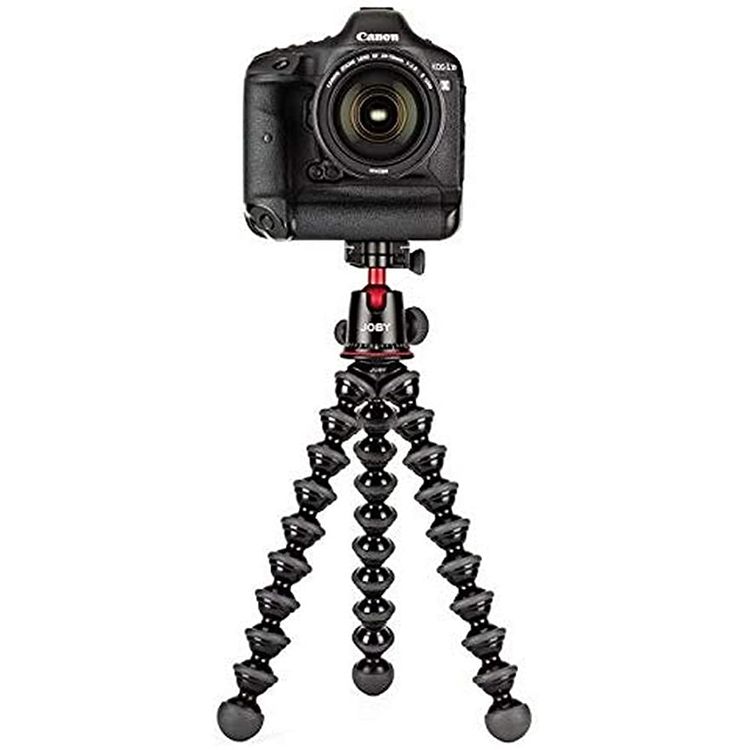 JOBY GorillaPod 5K Kit. Professional Tripod 5K Stand and Ballhead 5K for DSLR Cameras or Mirrorless Camera with Lens up to 5K - Black/Charcoal
