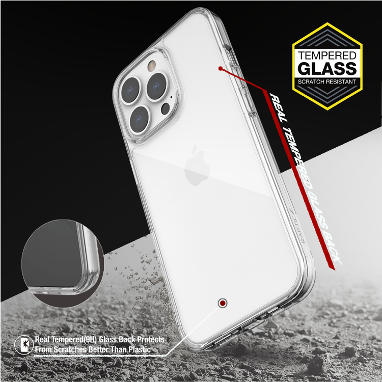 حافظة X-Doria Raptic Glass Plus لهاتف iPhone 13 Pro Max
