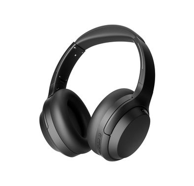 Porodo Soundtec Hush Wireless Over-Ear ANC Headphone - Black