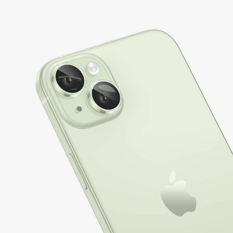 Green Lion iPhone 15 / iPhone 15 Plus For HD Plus Camera Lens - Light Green
