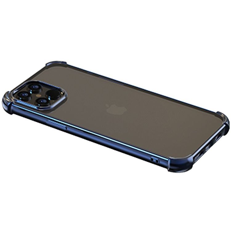 Devia Glitter Shockproof Soft Case Compatible for iPhone 12 Mini (5.4") Scratch Resistant - 1.2m Drop Protection - Anti-yellowish Case - 360° Full Protection Back Cover - Blue