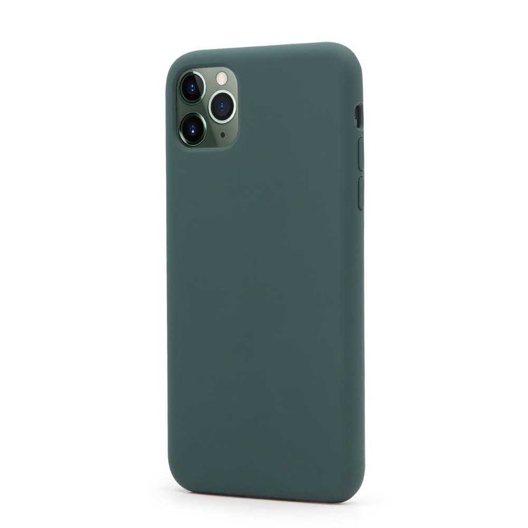 iGuard by Porodo Silicone Back Case for iPhone 11 Pro Max - Pacific Ocean