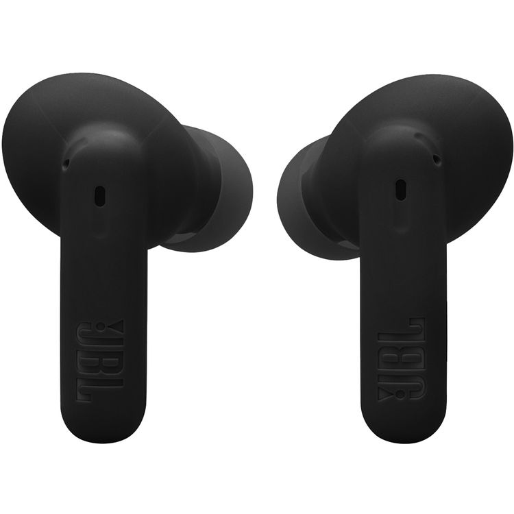 JBL Wave Beam2 True Wireless Earbuds with ANC & Smart Ambient, Water & Dust Resistant, Seamless Bluetooth Pairing, Speed Charging, 40 Hours Battery Life, 4 Microphones, JBL Pure Bass Sound - Black