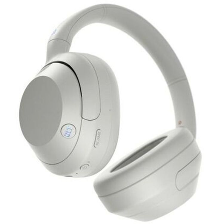 Sony ULT WEAR Headphones with Noise Cancellation, Voice Assistant, Adaptive Sound Control, Multipoint Connection, Handy and Foldable Design - Off White