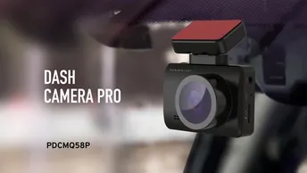 Dash Camera Pro 1080P with GPS, WIFI, Motion & Gravity Sensor (PDCMQ58PBK)