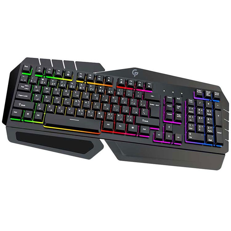 Gaming Keyboard Porodo PDX212-BK Metal Frame Gaming Keyboard - Black
