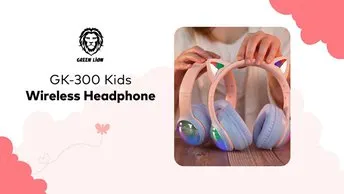 Shop Green Lion GK-200 Kids Wireless Headphone (GN200KIDHPPK)