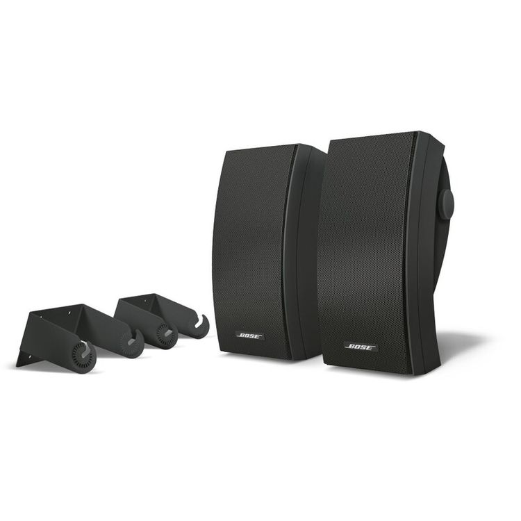 Bose 251 Environmental Wall-Mount Wireless Speakers - Black