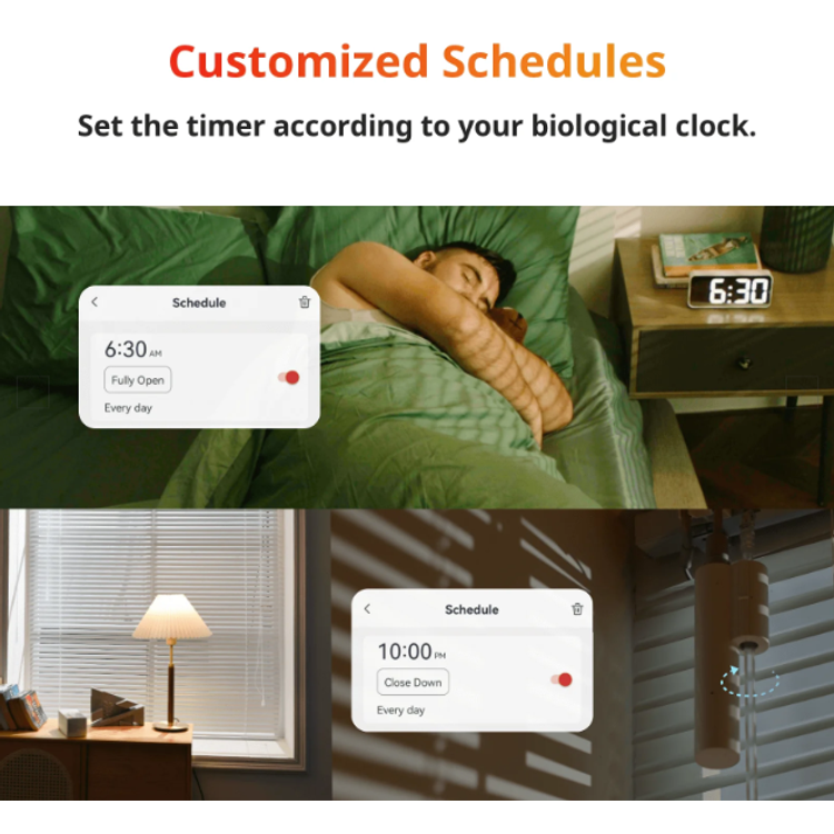 SwitchBot Blind Tilt مع لوحة شمسية