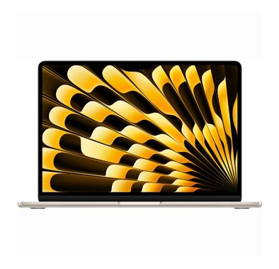 Apple MacBook Air 13-inch M3 chip 8-core CPU, 10-core GPU, 16GB, 512GB (English) - Starlight