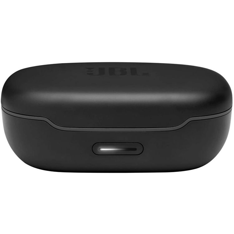 JBL Endurance Peak 2 Waterproof True Wireless In-Ear Sport Headphones, Pure Bass Sound, Bluetooth Headphones 30hours Battery, IPX7 Water & Sweat Proof - Black