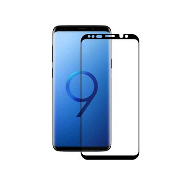 Devia 3D Curved Tempered Glass Seamless Full for Samsung S9 - Black