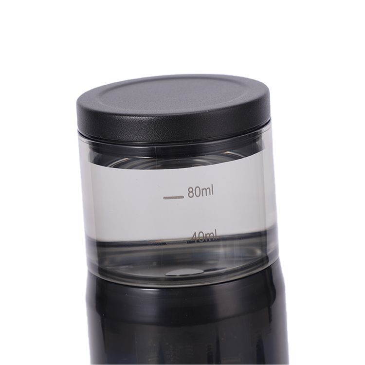 LePresso Portable Mini Espresso Machine, 80mL Water Tank Capacity, Type-C Charging Port, Food Grade Stainless Steel Material - Black
