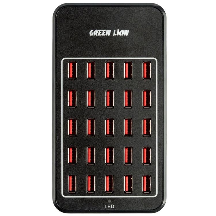 Green Lion Multiport 25 Charging Station 150W  - Black