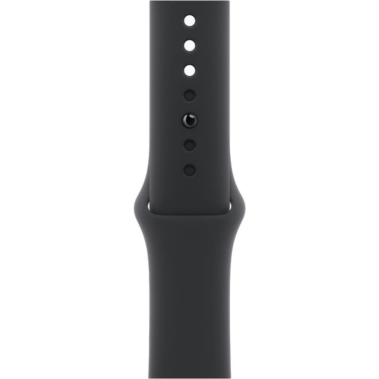 Apple Watch Series 10 GPS + Cellular 46mm Slate Titanium Case with Black Sport Band, Up to 18 Hours Battery Life, Bluetooth 5.3, Always‑On Retina LTPO3 Display - Slate Titanium