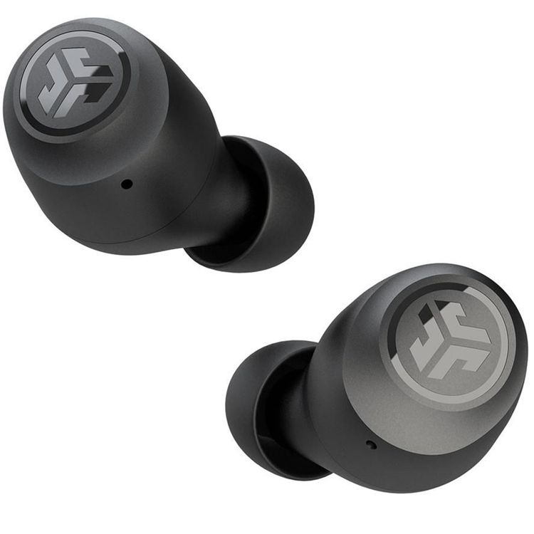 Jlab Go Air Pop True Wireless Earbuds, Touch Controls, Dual Connect, 60 Hours Standby, 2.2 Hours Earbuds Charging Time, 32 Hours Total Playtime, 8 Hours in Each Earbud Battery Life, EQ3 Sound - Black