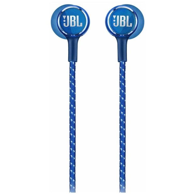 JBL LIVE 220BT سماعات أذن بلوتوث لاسلكية قوية الجهير للرقبة مع 10 ساعات من وقت اللعب مع ميكروفون ، مكالمات بدون استخدام اليدين مع مساعد صوت ، شريط رقبة مريح طوال اليوم ، وسادات مغناطيسية