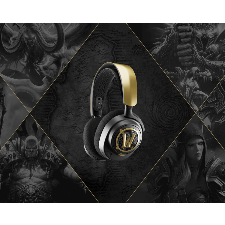 SteelSeries Arctis 7 (2019 Edition) Lossless Wireless Gaming Headset with DTS Headphone: X v2.0 Surround for PC and PlayStation 4, White | 61508 (Electronic Games), Arctis 7 White