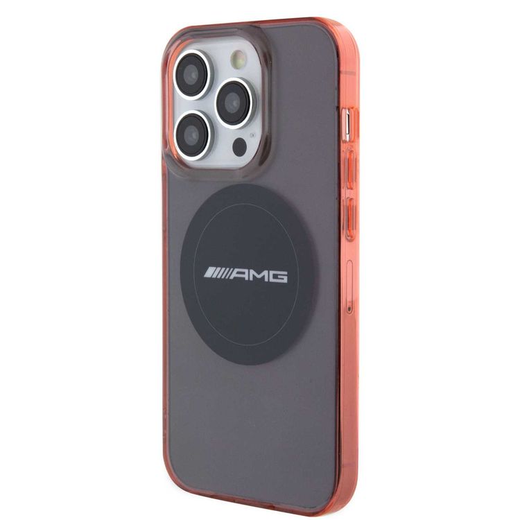 AMG iPhone 15 Pro Max For Magsafe Transparent Case with Timeless Design - Black
