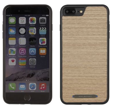 Viva Madrid Atleta Slim Lightweight Back Case Compatible for Apple iPhone 7 (4.7") Easy Access to All Ports, Shockproof Case, Scratch Resistant, Drop Protection Back Cover - Brown